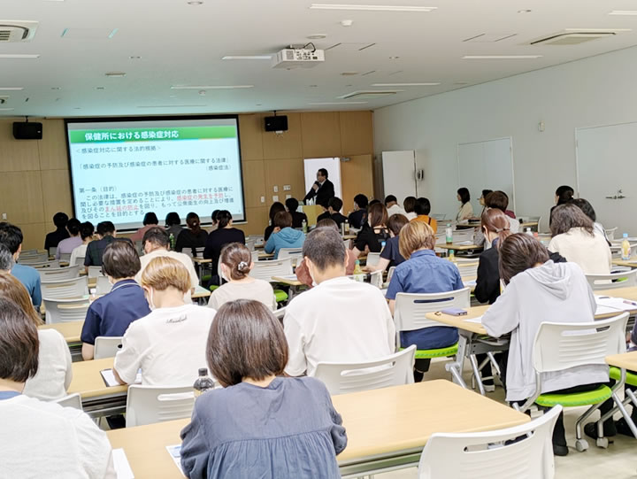 職員　安全衛生講習会　3階研修室
