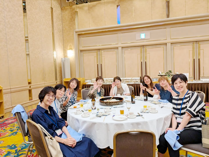 医師会納涼会　参加風景
